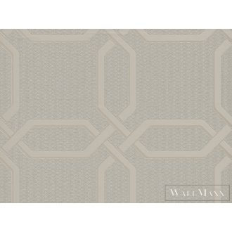   Zambaiti Parati Metropolis Z-21107 bézs Textil mintás Modern tapéta