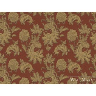   ZAMBAITI PARATI Mini Classic 50507 vörös ornamentika mintás klasszikus tapéta
