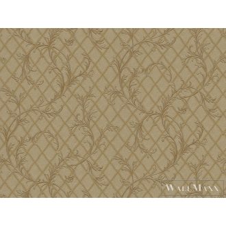   ZAMBAITI PARATI Mini Classic 50512 arany levél mintás klasszikus tapéta