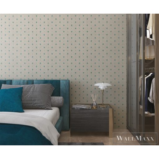 ZAMBAITI PARATI Mini Classic 50542 zöld levél mintás klasszikus tapéta