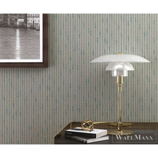 ZAMBAITI PARATI Mini Classic 50544 kék csíkos klasszikus tapéta