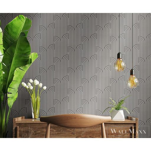 ZAMBAITI PARATI Vision 76005 antracit csíkos elegáns tapéta
