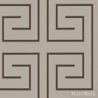   ZAMBAITI PARATI Vision 76014 bézs görög mintás elegáns tapéta