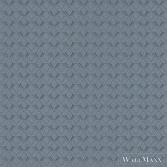   ZAMBAITI PARATI Vision Z-76046 kék Tér-hatású 3D-mintás Elegáns tapéta