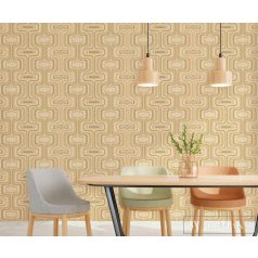   ZAMBAITI PARATI Savana Z-77520 bézs Geometria mintás Modern tapéta