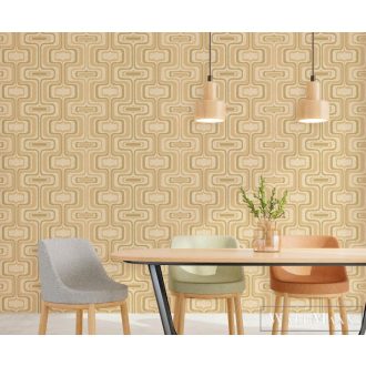   ZAMBAITI PARATI Savana Z-77520 bézs Geometria mintás Modern tapéta