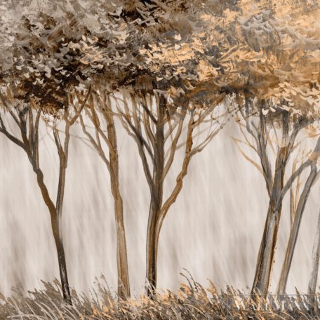 ZAMBAITI PARATI Savana Z-77560 barna Liget mintás Impresszionista digitális panel