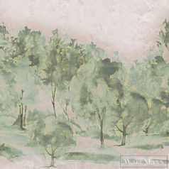   ZAMBAITI PARATI Savana Z-77561 zöld Ciprus mintás Impresszionista digitális panel