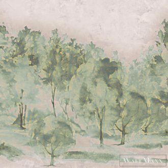   ZAMBAITI PARATI Savana Z-77561 zöld Ciprus mintás Impresszionista digitális panel