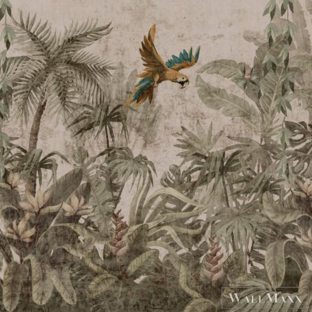 ZAMBAITI PARATI Savana Z-77577 bézs Madagaszkár mintás Afrika digitális panel