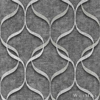 Abitat 2022 Z-88101 szürke Textil mintás Design tapéta