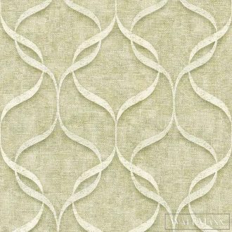 Abitat 2022 Z-88114 zöld Textil mintás Design tapéta