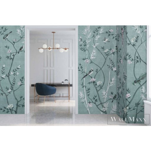 AS CREATION Walls by Patel 3 dd121996 türkiz TEA ROOM 1 digitális panel