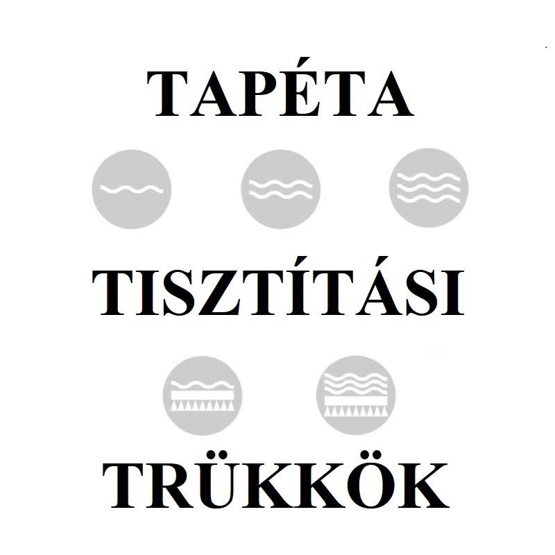 Tapéták tisztítása - újratöltve